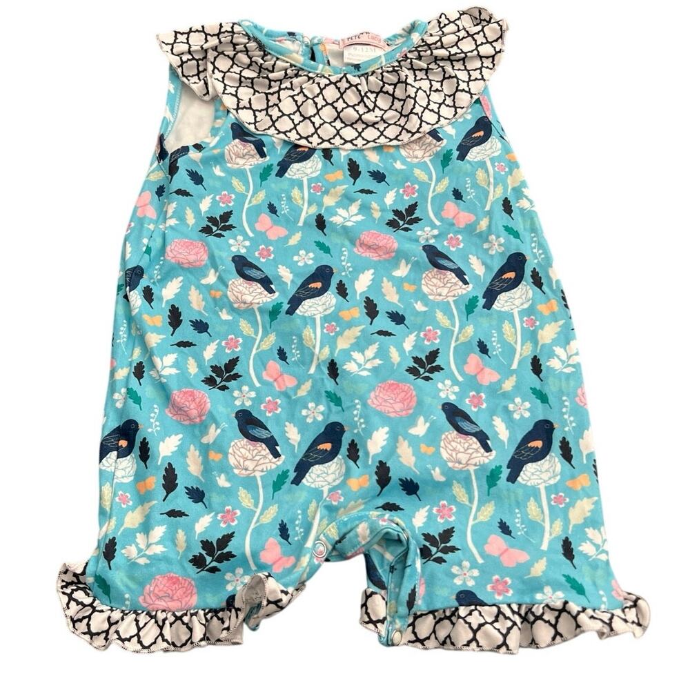 Pete + Lucy Bird and Flower romper
EUC, size 9-12 months‎